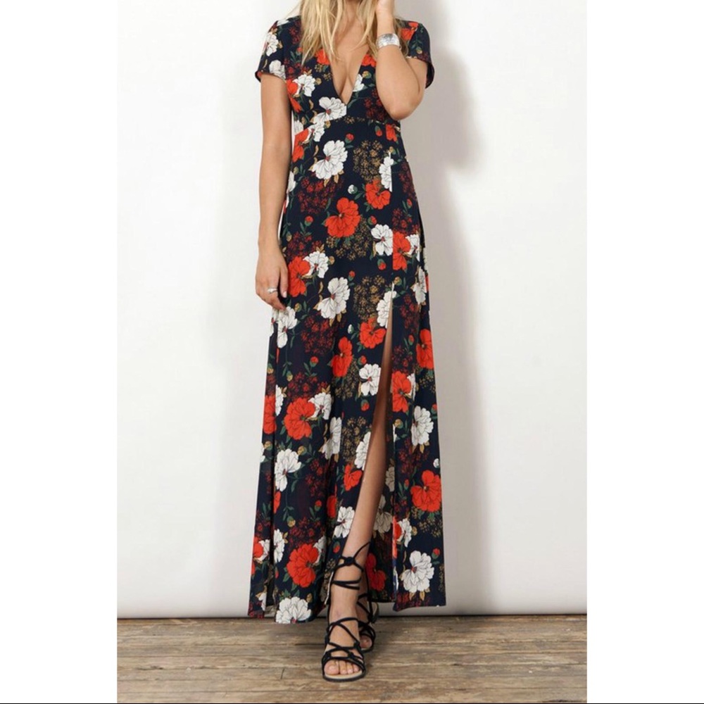 Lulus Floral WYLDR Dress